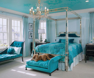 deco chambre turquoise
