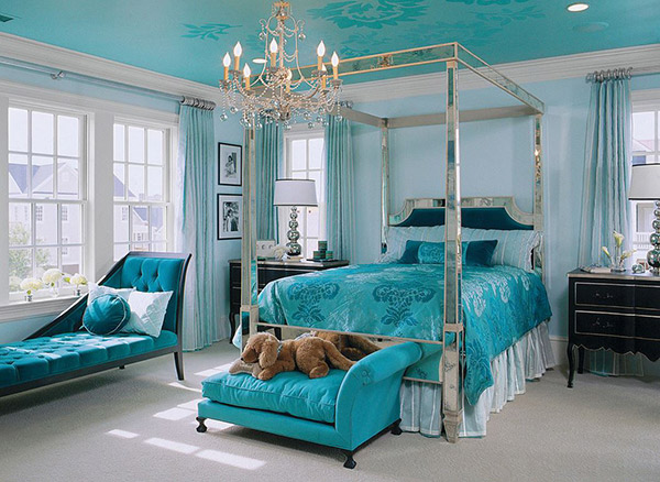 deco chambre turquoise