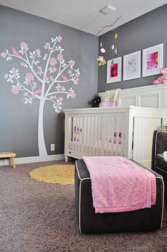 deco murale chambre bebe fille