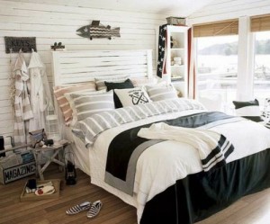 decor chambre marin