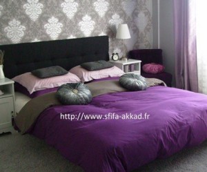 decoration chambre a coucher orientale