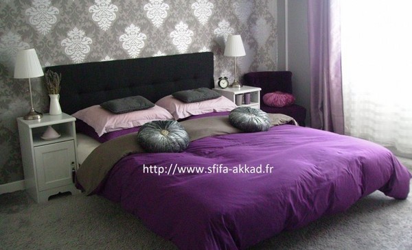 decoration chambre a coucher orientale