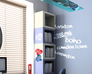 decoration chambre ado fille london