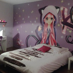 decoration chambre ado manga