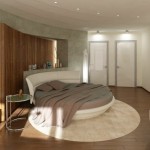 decoration chambre avec lit rond