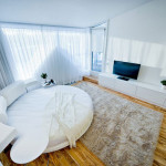 decoration chambre avec lit rond