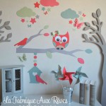 decoration chambre bebe chouette