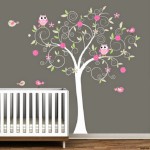 decoration chambre bebe fille hibou