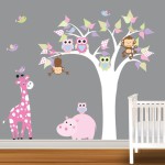 decoration chambre bebe fille hibou