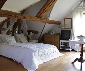 decoration chambre combles