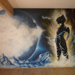 decoration chambre dragon ball z