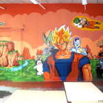decoration chambre dragon ball z