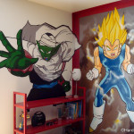 decoration chambre dragon ball z