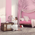 decoration chambre fille girly