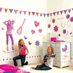 decoration chambre fille hannah montana