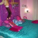 decoration chambre fille hannah montana