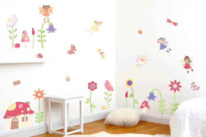 decoration chambre fille jardin