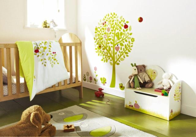decoration chambre fille jardin