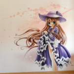 decoration chambre fille manga