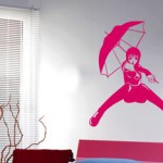 decoration chambre fille manga