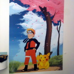 decoration chambre fille manga