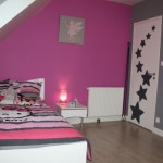 decoration chambre fushia