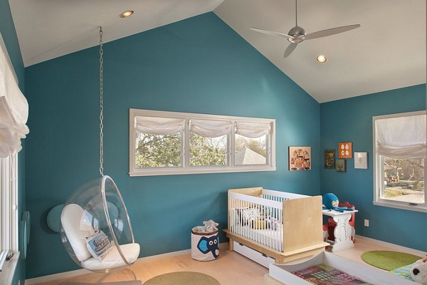 decoration chambre garcon bleu