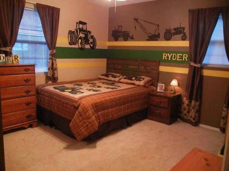 decoration chambre garcon tracteur