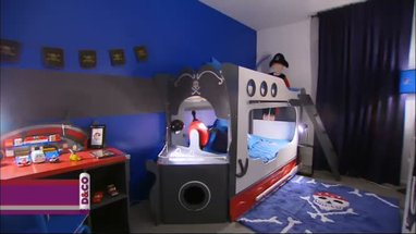decoration chambre jake et les pirates