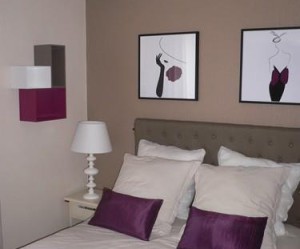 decoration chambre lin