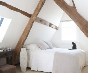 decoration chambre mansardee