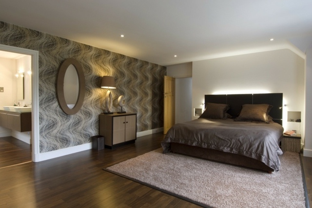 decoration chambre marron