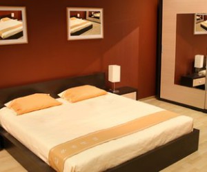 decoration chambre marron