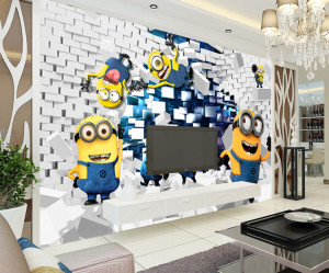 decoration chambre minions