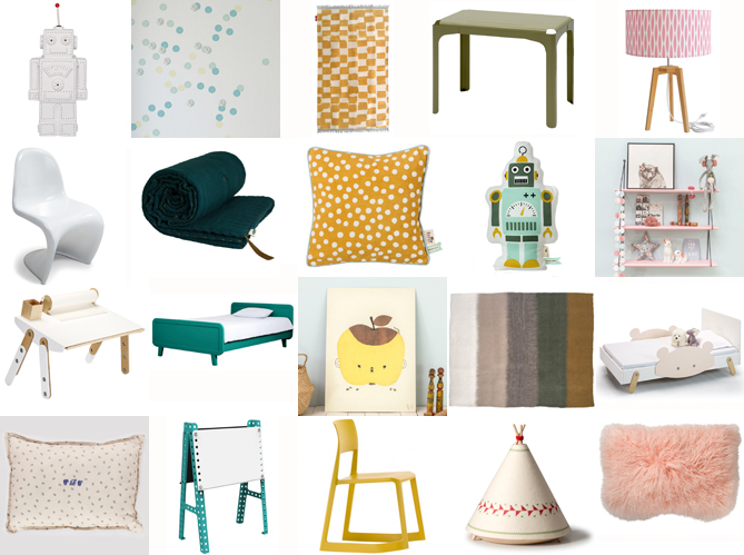 decoration chambre objet
