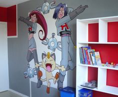 decoration chambre pokemon