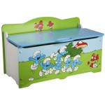 decoration chambre schtroumpf