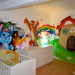 decoration chambre schtroumpf