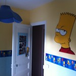 decoration chambre simpson