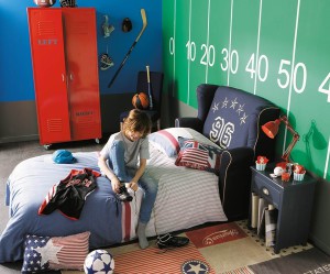 decoration chambre sport