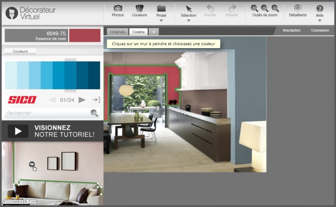 decoration chambre virtuelle