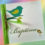fabriquer deco bapteme