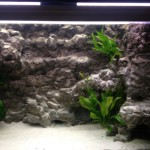 fabriquer decor resine aquarium