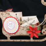 fabriquer un traineau deco de noel