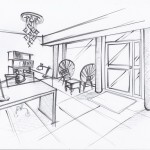 faire croquis decoration