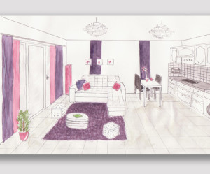 faire croquis decoration