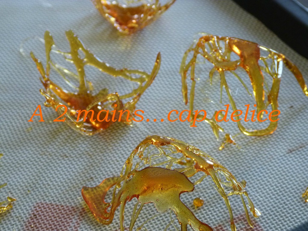 faire decoration en caramel