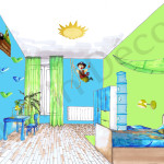idee deco chambre bebe pirate