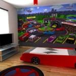 idee deco chambre garcon voiture