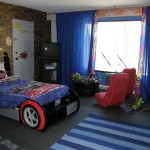 idee deco chambre garcon voiture